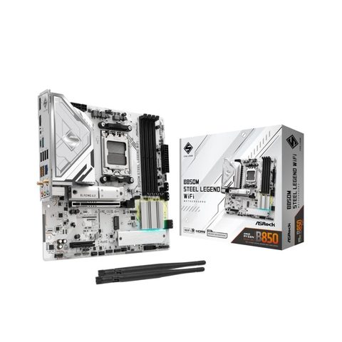 ASRock B850M Steel Legend WiFi - Socket AM5 - DDR5 - WiFi 7