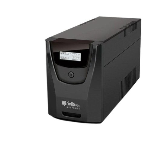 Riello Sai 1,5kVA Batterie Rechargeable 4h Protection Surtension AVR LCD