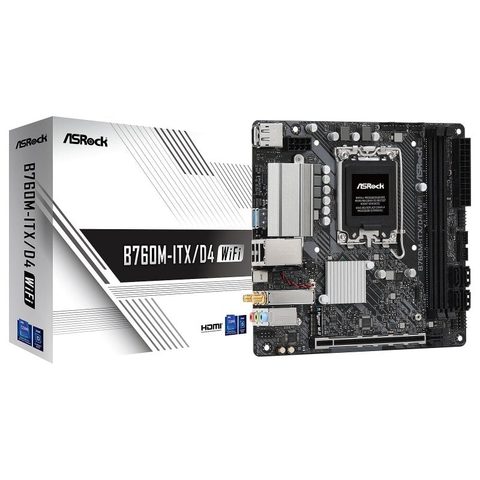 ASRock B760m-itx/d4 Wifi Intel B760 Lga 1700 Mini Itx