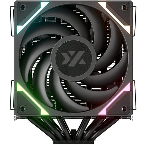 Xyz Refroidissement par air Socket AMD et Intel Double Tour 120 mm Thermax 6 DUO ARGB Double ventilateur