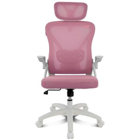 Drift Silla gaming DRAIR35 rosa respaldo de malla reposabrazos ajustables 120 kg