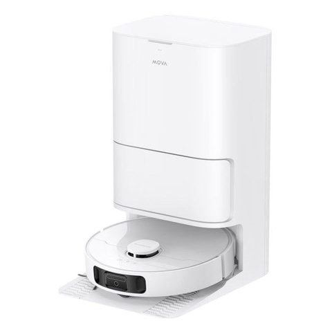 Mova E30 Ultra - Robot Aspirateur Laveur avec Vidage Automatique - Nettoyage Automatique des Serpillieres - Technologie RoboSwin