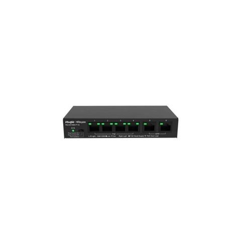 Ruijie Switch RG-ES106D-P V2 6 Ports Fast Ethernet PoE Haute Fiabilité Non Géré
