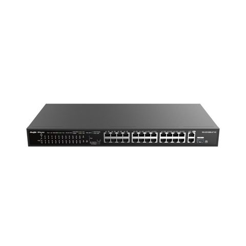 Ruijie Interrupteur RG-ES126S-LP V2 26 Ports Fast Ethernet 8.8 Gbit/s PoE