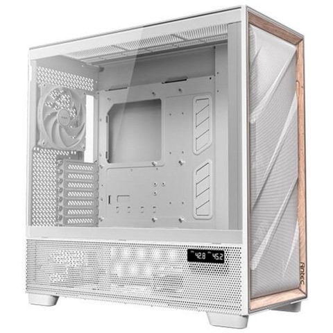 Antec Flux Pro White Euv Full Tower Blanc, Bois