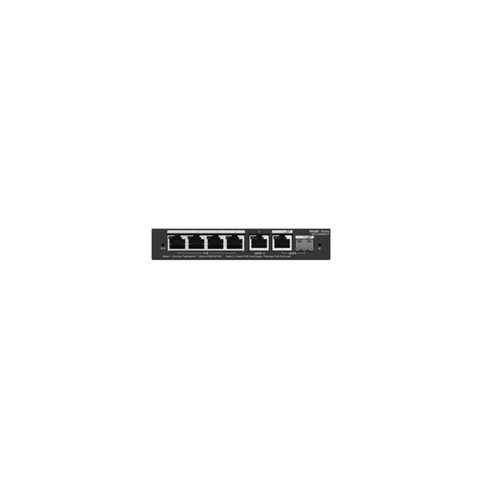 Ruijie Switch Gigabit RG-ES206GS-P 6 Ports PoE Gestionable Cloud L2 Rack