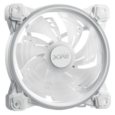 Xpg Ventilateur boîtier HURRICANE120ARGBPWM-WHCWW - Connecteur de ventilateur à 4 broches
