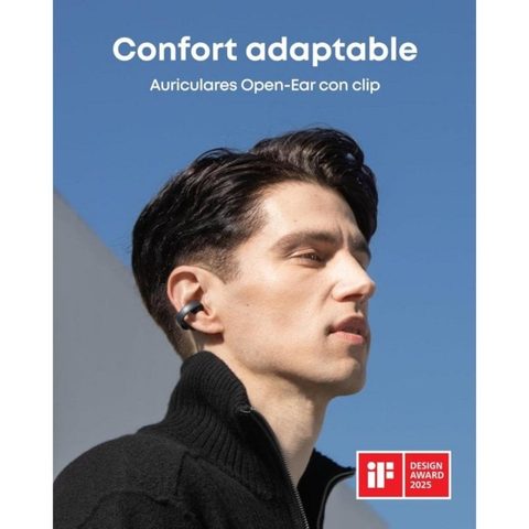 Soundcore Aeroclip Casque True Wireless Stereo (TWS) Ecouteurs Appels/Musique/Sport/Au quotidien Bluetooth