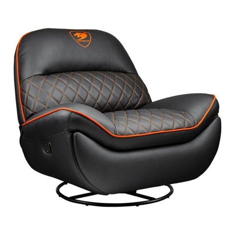 Cougar Sofa Gaming Overlord 150 kg Noir Accoudoirs rembourrés
