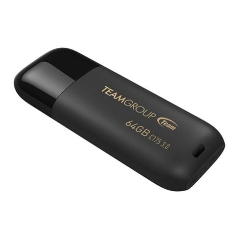 Team Group C175 64GB USB Type A 3.2 Gen 1 Tapa Negro 15g