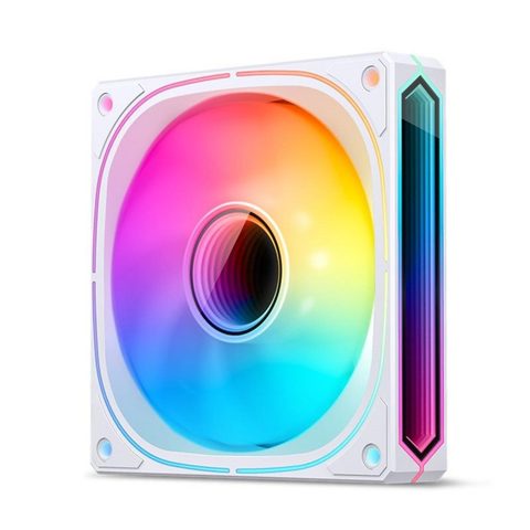 Jonsbo FR-505WR système de refroidissement d'ordinateur Boitier PC Ventilateur 12 cm Blanc 1 pièce(s)
