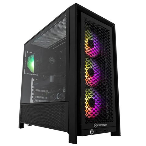 Pcspecialist PC Sobremesa PRO 12700F RTX 5060 Ti SSD Wi-Fi 6
