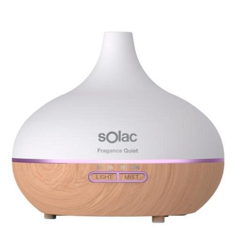 Solac Humidificateur QUO Aroma300 0.3 L 10 W Diffuseur LED Automatique