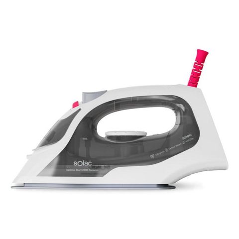 Solac Fer à repasser Optima Start 2200 semelle céramique vapeur 2200W
