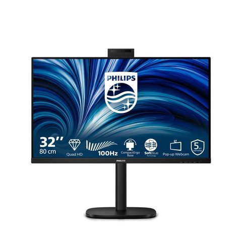 Philips 3000 series 32B2U3601H/00, 80 cm (31.5'), 2560 x 1440 pixels, Quad HD, LCD, 4 ms