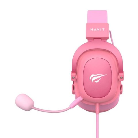 Havit Jeu - H2002D - Rose - Stéréo - Filaire - Micro intégré