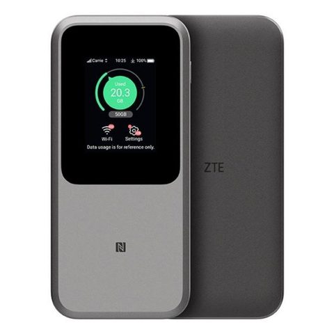 ZTE Router MU5120 WiFi 6 Double USB Batterie 33 W Écran