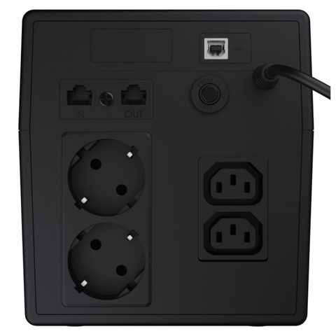 Green Cell Sai 1999 VA Batterie Plomb-Acide 8h Onda Sinusoïdale Pure USB RJ-45