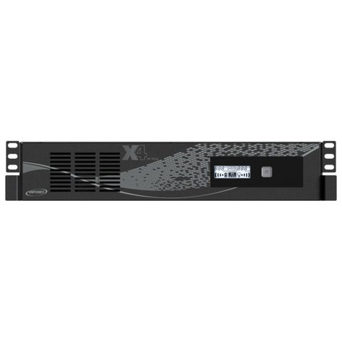 Infosec Sai 3 kVA Batterie Plomb Scellée 65 min Rack USB Ecran LCD