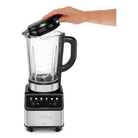 Ufesa Blender Citrine 1200W 1,5L Verre 4 lames Acier Inoxydable