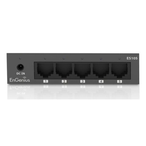 Engenius Switch ES105 5 ports Gigabit Ethernet montage mural sans ventilateur