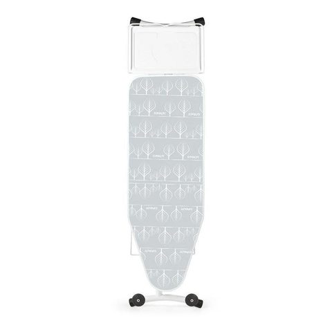 Polti Table à repasser Vaporella pliable hauteur réglable 7 positions roues