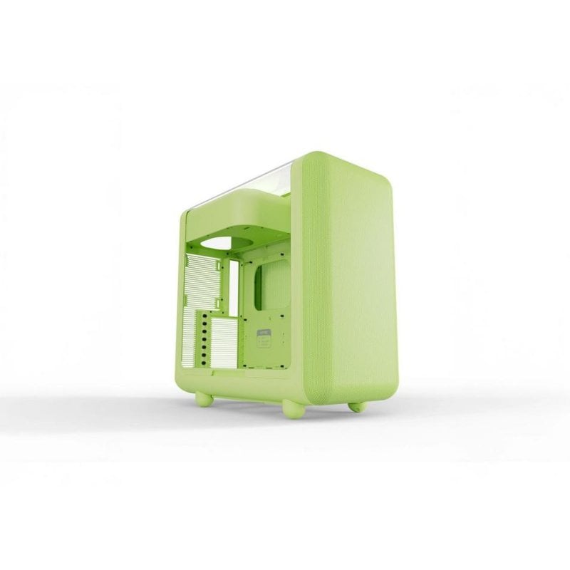 Hyte Boîtier X50 Matcha Milk Moyen Tour Panneau Verre Trempé Mesh