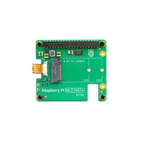 Raspberry Carte d'expansion Pi M.2 HAT Plus SSD NVMe refroidissement passif
