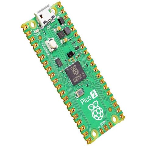 Raspberry Microcontrôleur Pi Pico 2 RP235x Double Coeur 520KB SRAM 4MB Flash