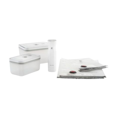 Zwilling Scelleuse sous vide 36806-007-0 Fresh & Save blanc avec récipients en verre