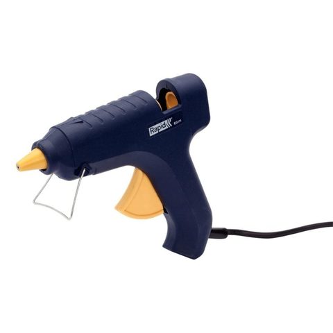 Rapid Pistolet à colle 12mm EG111 + 500g de colle transparente universelle
