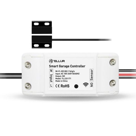 Tellur Kit de commande de porte de garage WiFi