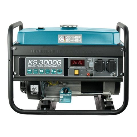 Könner & Söhnen Générateur à essence/gaz 3kW avec système AVR - KS 3000G