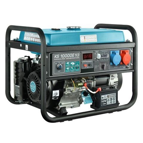 Könner & Söhnen Groupe électrogène KS 10000E 1/3 7500W 400V Essence Démarrage manuel/électronique
