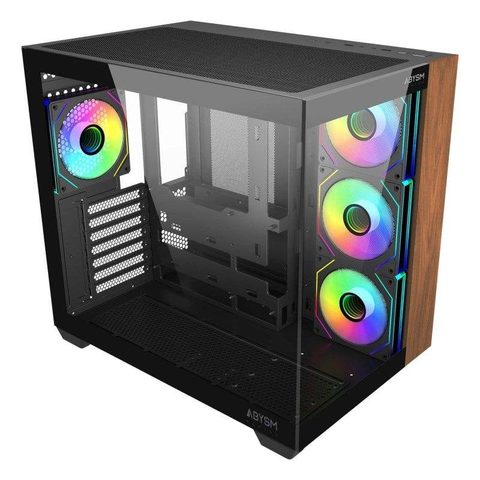 Abysm Sava Nature 285B Design Bois ATX 4x Ventilateurs ARGB