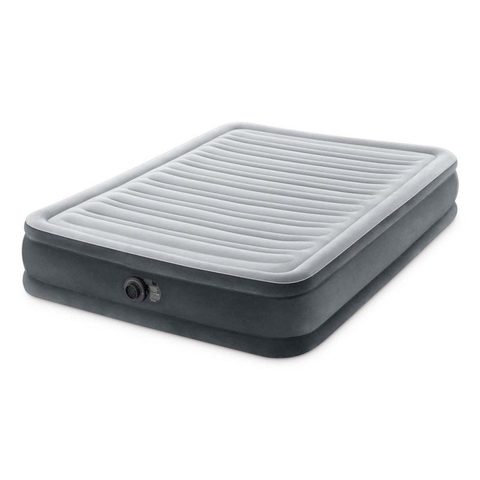 Intex Matelas gonflable Confort Fiber tech 2 places