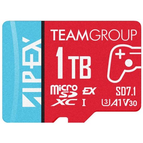 Team Group Tarjeta MicroSD Apex SD7.1 1TB MicroSDXC 800MB/s Resistente