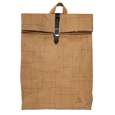 Exacompta Mochila Eterneco pour PC portable 14 pouces papier lavable 17L