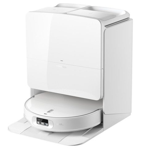 Roborock Aspirateur Robot et Laveur Qrevo Edge 2 Pro avec Vidage Automatique Navigation LiDAR 25.000 Pa