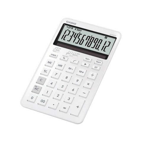 Casio Calculatrice JW-200DQ 12 chiffres Métal Solaire Batterie