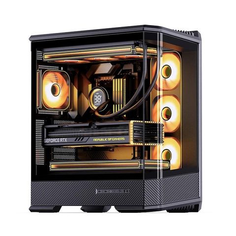 Jonsbo D400 Aquarium Verre Trempé ATX/Micro-ATX/Mini-ITX Gaming