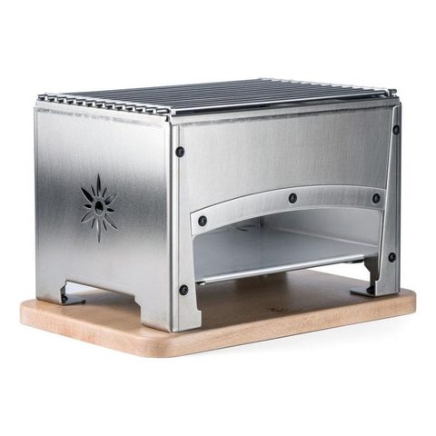 Tellier Combiné Brasero et reblochon en inox 33x22 cm