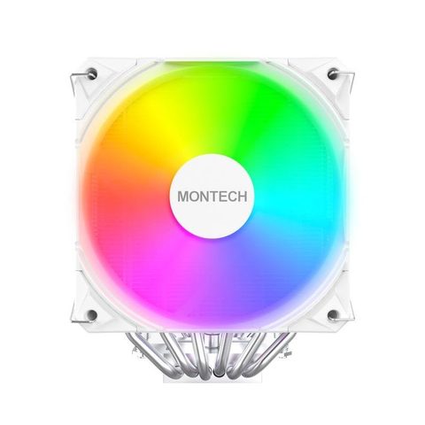 Montech Refrigeration Air Socket AM4 AM5 LGA1700 120mm NX600 ARGB Double Ventilateur LED RGB