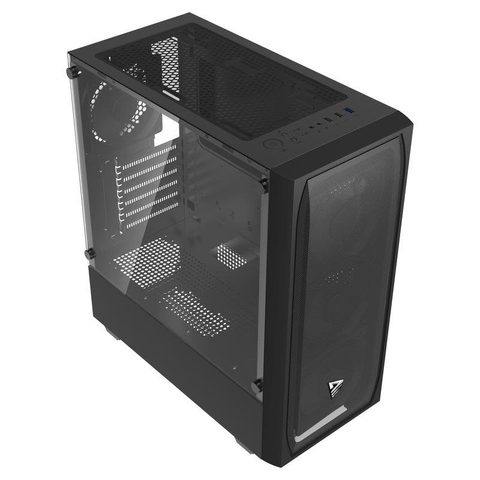 Savio Tour ATX Noctis Flow Cube Verre Trempe USB-C Gestion Cables