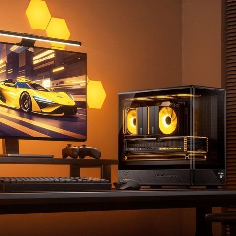 Jonsbo Tour PC D200 Verre Trempé Écran Température M-ATX