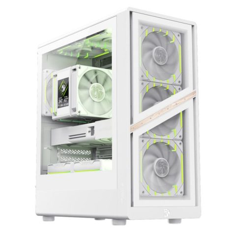 Gamemax Boitier AERIS 330 GW Mini Tower ITX micro ATX ARGB