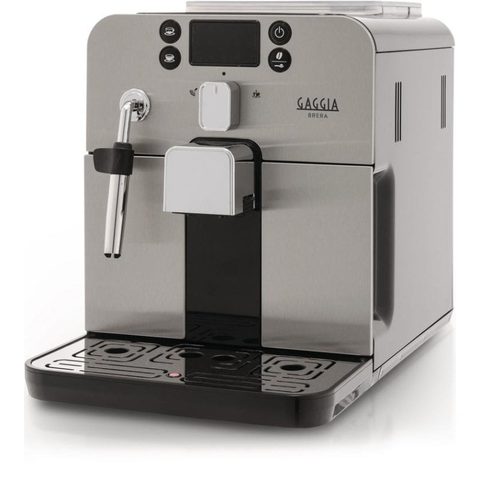 Gaggia Cafetière Expresso Entièrement Automatique Brera Acier Noir 455x330x425