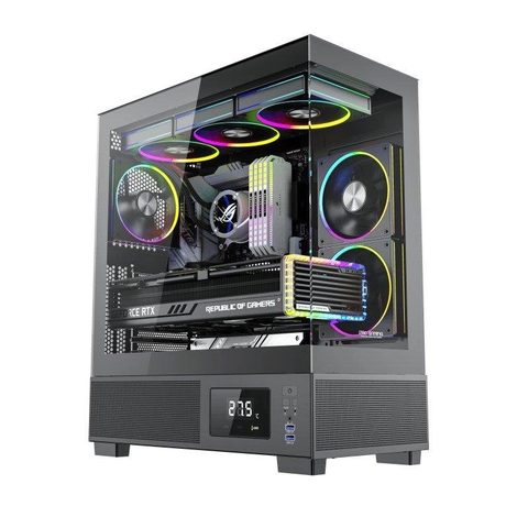 Progaming Tour ATX Kian 6 Ventilateurs ARGB Hub PWM AIO 360 mm
