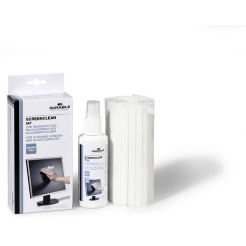 Durable Kit de nettoyage SCREENCLEAN 125 ml pour écrans LCD/TFT/Plasma