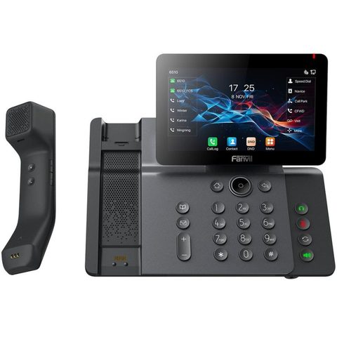 Fanvil Téléphone IP V66 PRO Gris 20 lignes écran 7 pouces